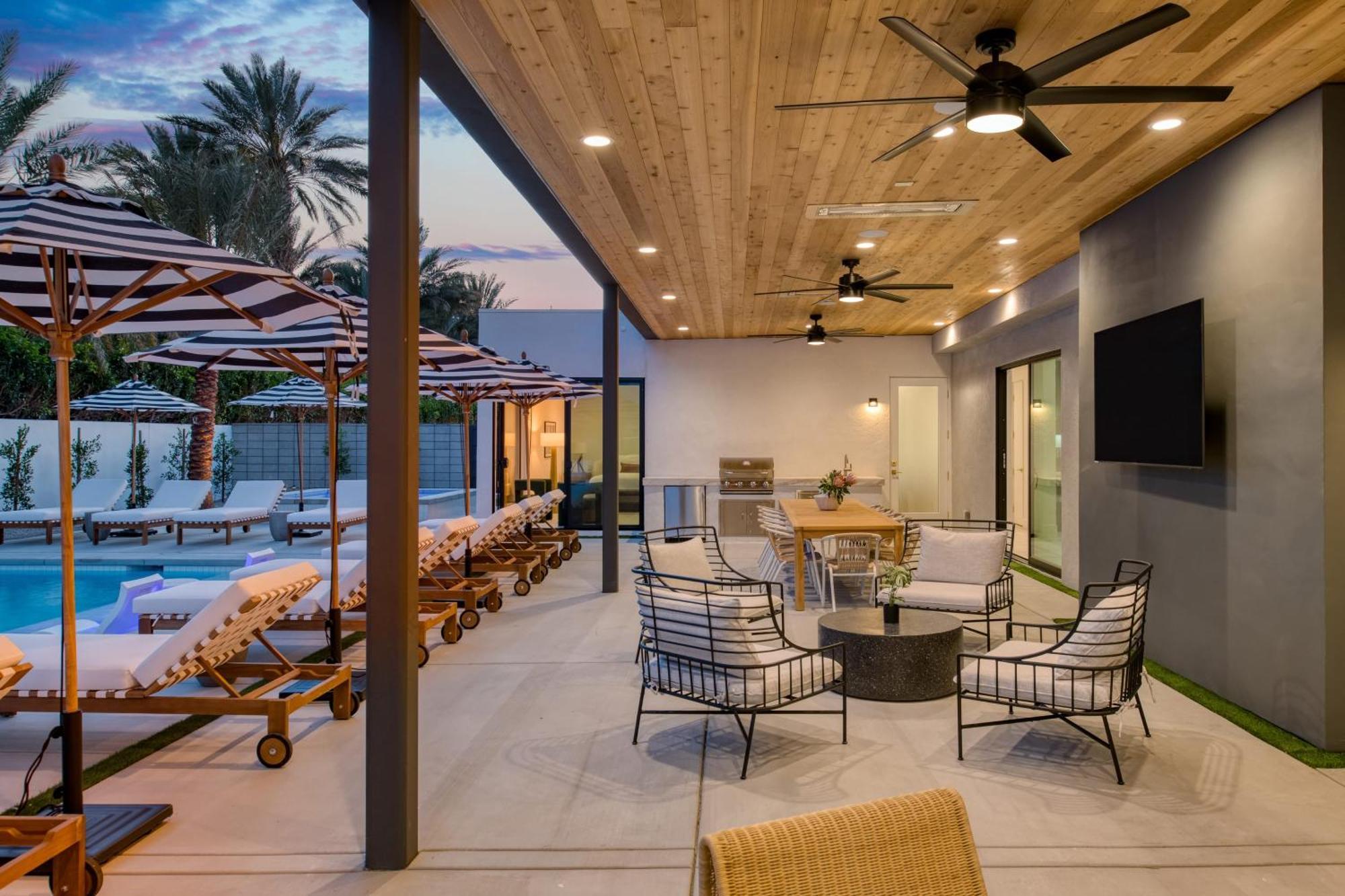 Polo Villa Aura 2 Homes Pickleball Putting Green Sleeps 32 La Quinta Buitenkant foto